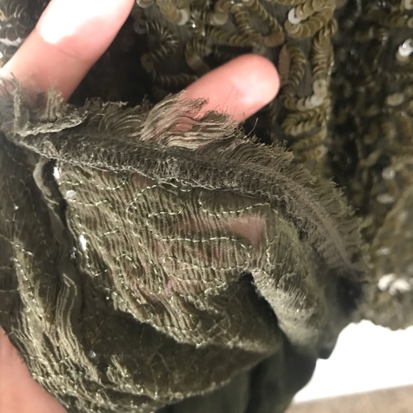 Alice + Olivia Sequin Racerback Mini Shift Dress - Picture 8 of 8